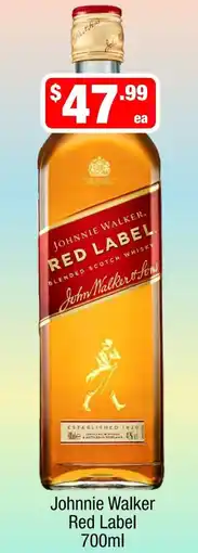 Liquor Stax Johnnie Walker Red Label offer
