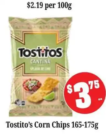 Farmer Jack's Tostito's Corn Chips offer