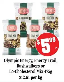 Farmer Jack's Olympic Energy Energy Trail Bushwalkers Lo-Cholesterol Mix offer