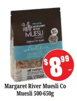 Farmer Jack's Margaret River Muesli Co Muesli offer