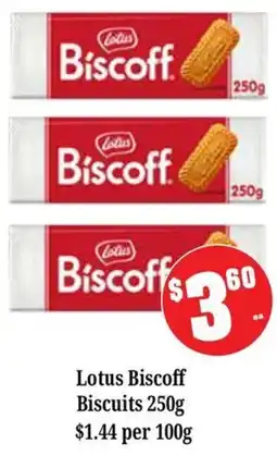 Farmer Jack's Lotus Biscoff Biscuits offer