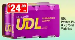 Liquor Stax UDL Premix offer