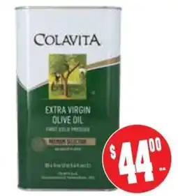 Farmer Jack's Colavita Extra Virgin Olive Oil offer
