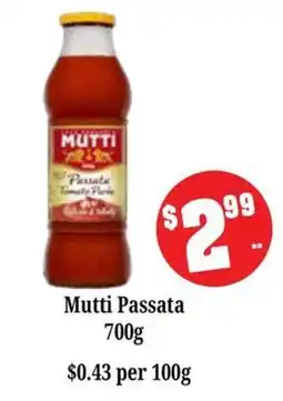 Farmer Jack's Mutti Passata offer