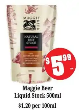 Farmer Jack's Maggie Beer Liquid Stock offer