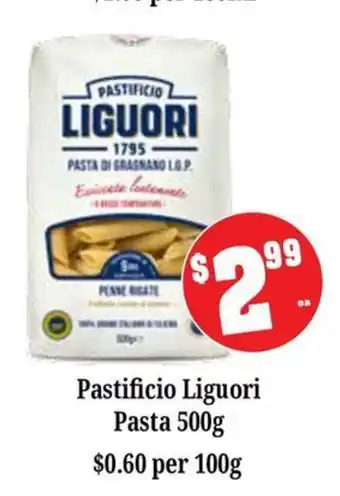Farmer Jack's Pastificio Liguori Pasta offer