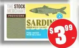 Farmer Jack's The Stock Merchant Provisions Sardines offer