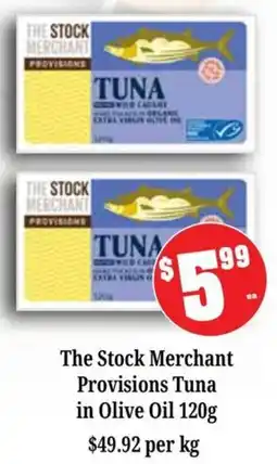 Farmer Jack's The Stock Merchant Provisions Tuna in Olive Oil offer