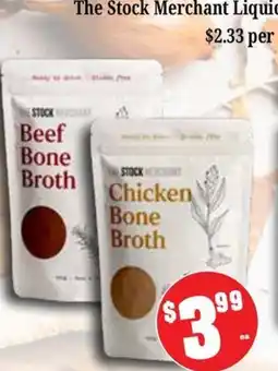 Farmer Jack's The Stock Merchant Chicken Bone Broth offer