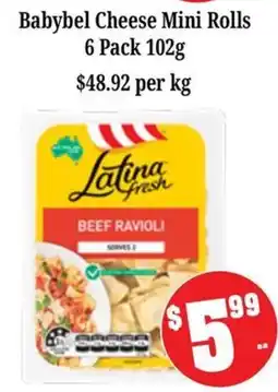 Farmer Jack's Latina Fresh Beef Ravioli offer