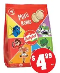 Farmer Jack's Babybel Mini Rolls offer