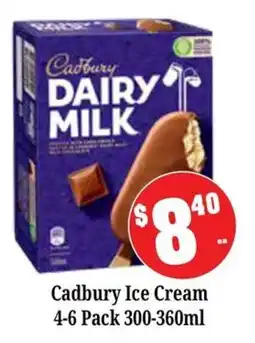 Farmer Jack's Cadbury Ice Cream offer