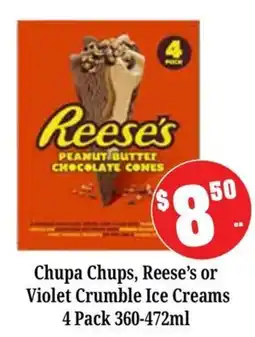 Farmer Jack's Reese's Peanut Butter Chocolate Cones offer