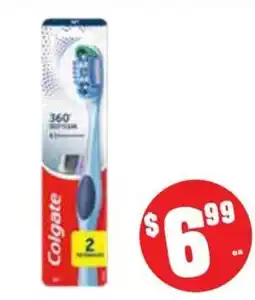 Farmer Jack's Colgate 360 toothbrush offer