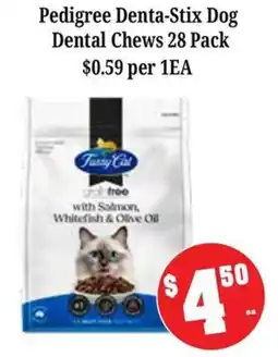 Farmer Jack's Fussy Cat Dental Chews offer