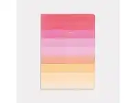 Officeworks GO Stationery A5 Trend Notebook Cerise Stripe offer