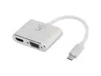 Officeworks Comsol USB-C to HDMI and VGA Adapter offer