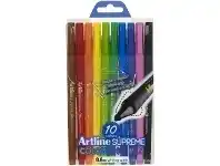 Officeworks Artline Supreme Fineliner 0.6mm Assorted 10 Pack offer