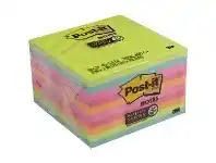 Officeworks Post-it Super Sticky Notes 76 x 76mm Miami 10 Pack offer