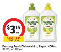 Coles Morning Fresh Dishwashing Liquid offer