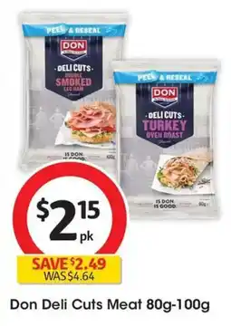 Coles Don Deli Cuts Meat offer