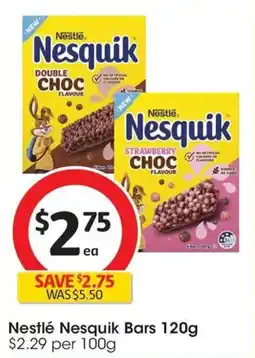 Coles Nestlé Nesquik Bars offer