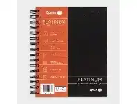 Spirax Platinum A5 Notebook 210 Pages Black