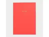 Officeworks GO Stationery A5 COLOURBLOCK Notebook Vivid Coral offer