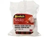 Officeworks Scotch Sticky Tape 18mm x 25m 2 Pack offer