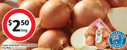 Coles Coles Australian Brown Onions offer
