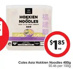 Coles Coles Asia Hokkien Noodles offer