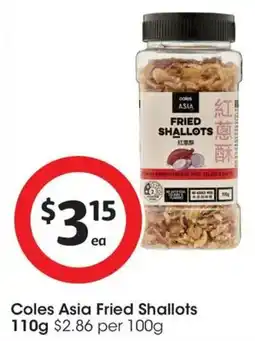 Coles Coles Asia Fried Shallots offer
