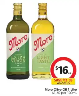 Coles Moro Olive Oil offer
