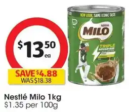 Coles Nestlé Milo offer