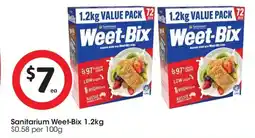 Coles Sanitarium Weet-Bix offer