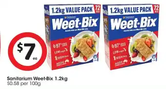 Coles Sanitarium Weet-Bix offer