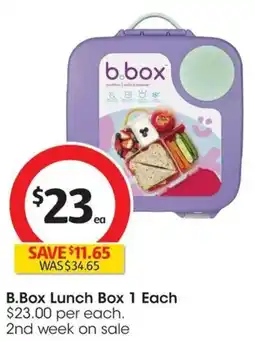 Coles B.Box Lunch Box 1 Each offer