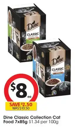 Coles Dine Classic Collection Cat Food offer