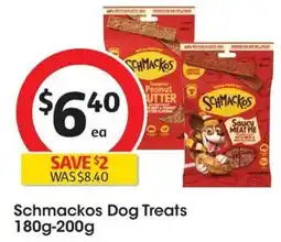 Coles Schmackos Dog Treats offer