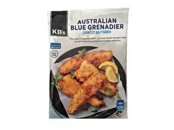 Foodland Kb’s australian blue grenadier lightly battered 1kg offer