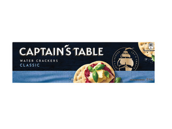 Foodland Captain's table water crackers 125g offer