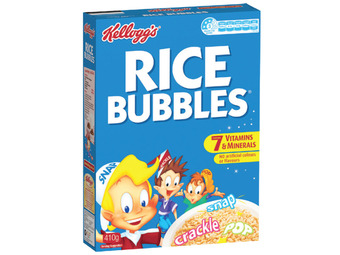Foodland Kellogg's rice bubbles cereal 410g offer