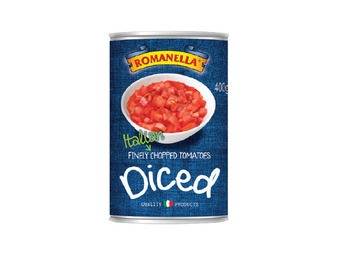 Foodland Romanella diced tomatoes 400g offer