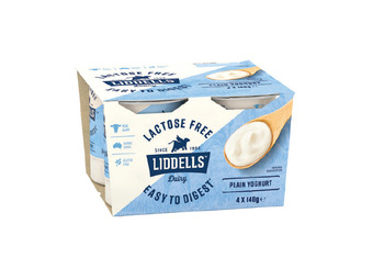 Foodland Liddells lactose free yoghurt 4 x 140g offer