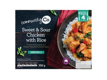 Foodland Community co asian style meals 350g offer