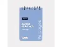 Officeworks J.Burrows PP Pocket Notebook 96 Page offer
