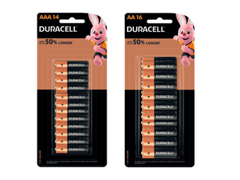Foodland Duracell battery aaa 14 pack or aa 16 pack offer