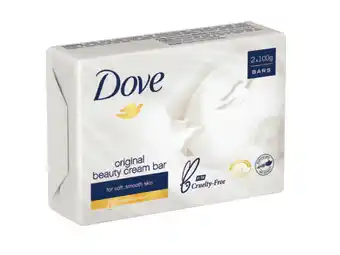 Foodland Dove beauty bar 2 x 100g offer