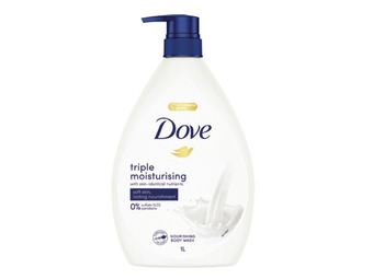 Foodland Dove body wash 1 litre offer