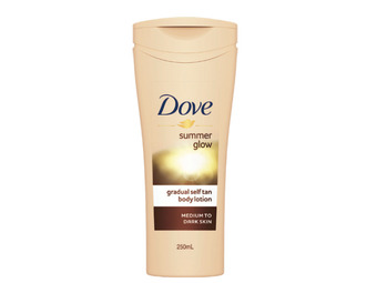 Foodland Dove summer body lotion 250ml offer